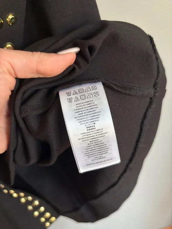 Michael kors black minidress xs NWT - Picture 6 of 8